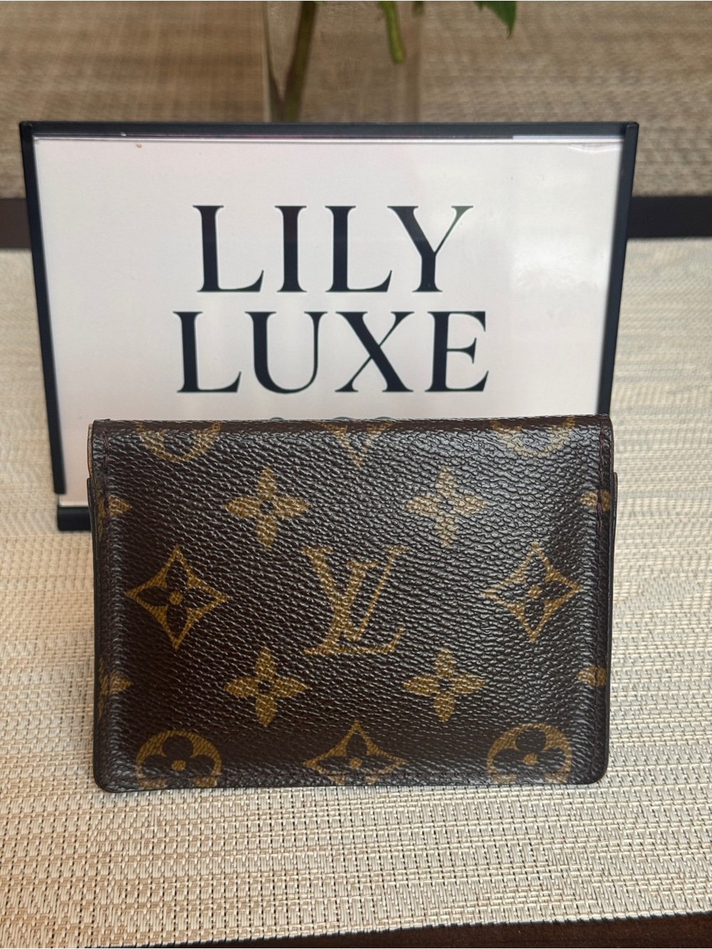 Louis Vuitton Monogram Canvas Card Holder - Vintage